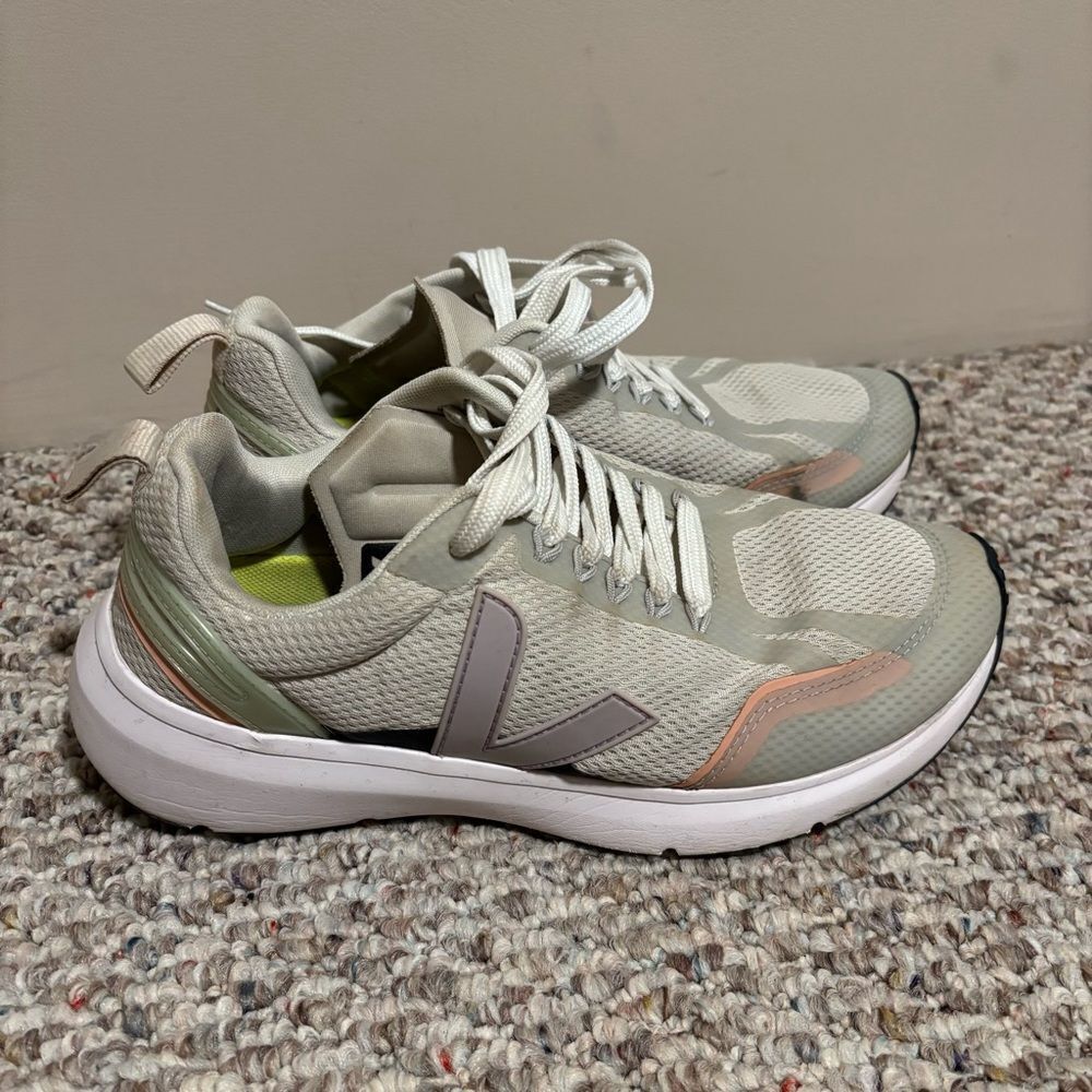 VEJA Condor 2 Alveomesh Natural Parme Sneakers - Atterley- Size 40 (9) - Picture 4 of 10